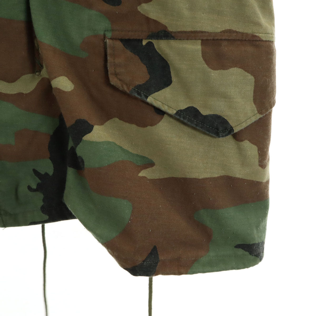 US ARMY アメリカ軍 80s アメリカ軍 ヴィンテージ カモフラ柄 ライナー付き ミリタリージャケット S カーキ 迷彩 メンズ