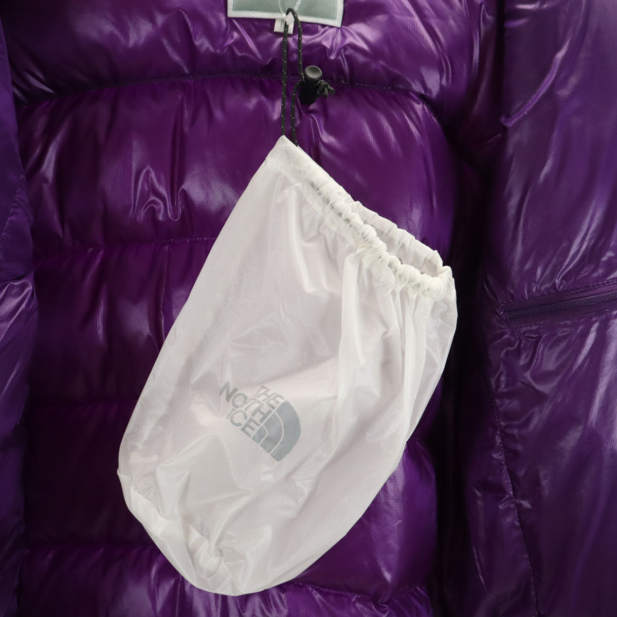 未使用 THE NORTH FACE ノースフェイス アコンカグア ダウンジャケット M タービーパープル タグ付き アウトドア NDW91322 レディース