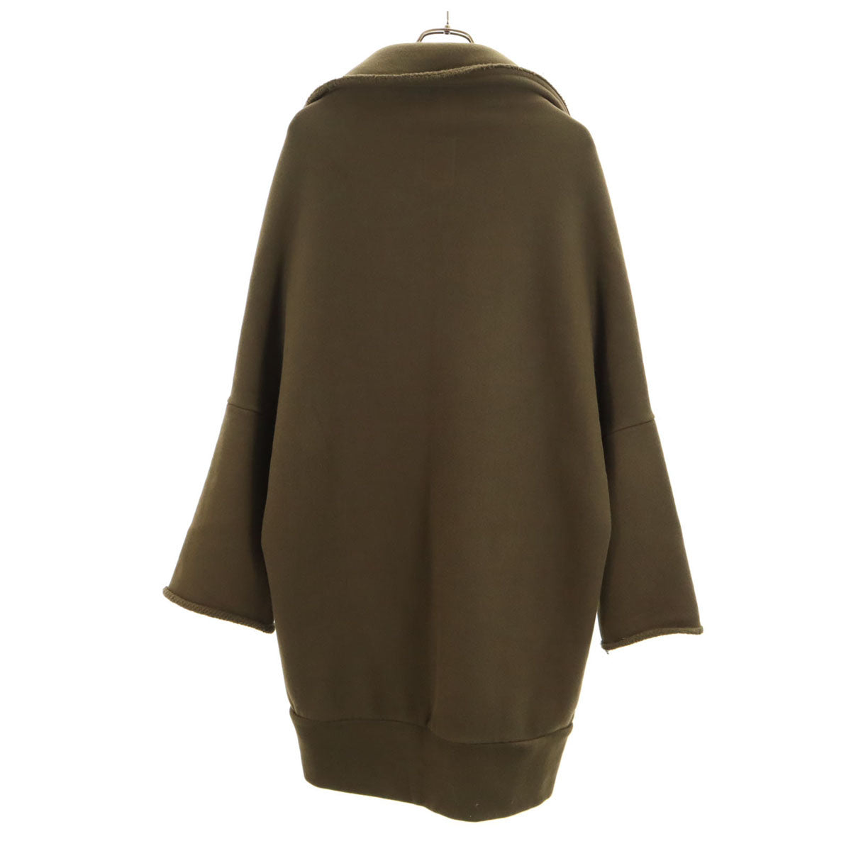 LIMI feu リミフゥ 日本製 スウェット ワーク コート S オリーブ ヨウジヤマモト レディース