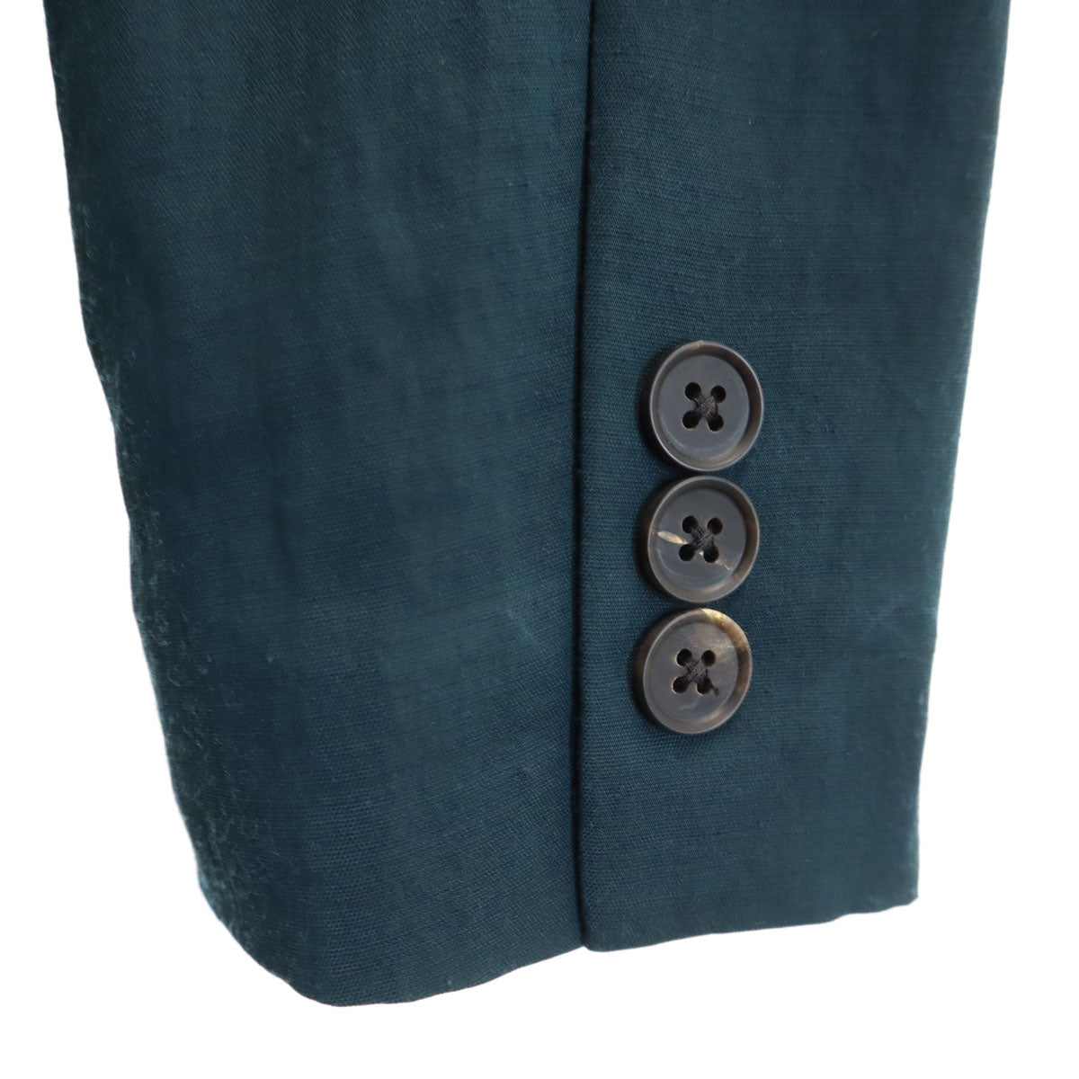 未使用 UNITED ARROWS ユナイテッドアローズ テーラードジャケット 36 深緑 アンコン レディース