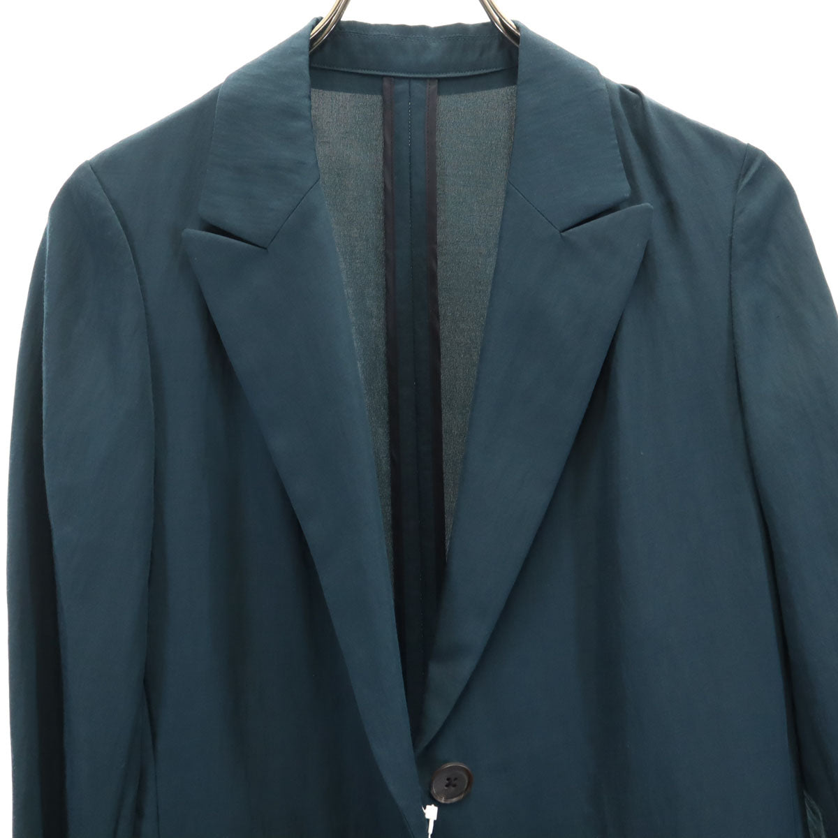 未使用 UNITED ARROWS ユナイテッドアローズ テーラードジャケット 36 深緑 アンコン レディース