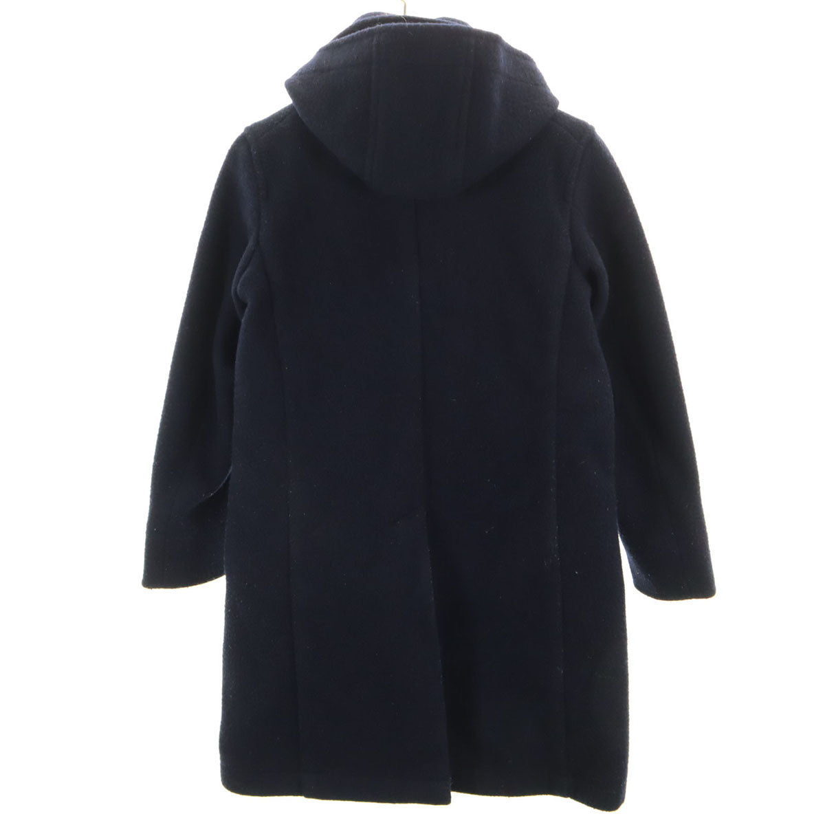 Danton ダントン 日本製 ウールモッサ コート 34 濃紺 レディース