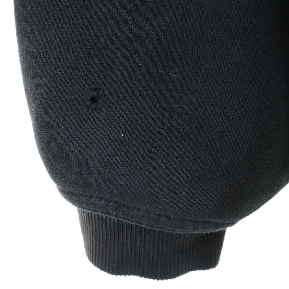 FILA フィラ 90s カナダ製 オールド 長袖 スウェットパーカー XL ブラック メンズ