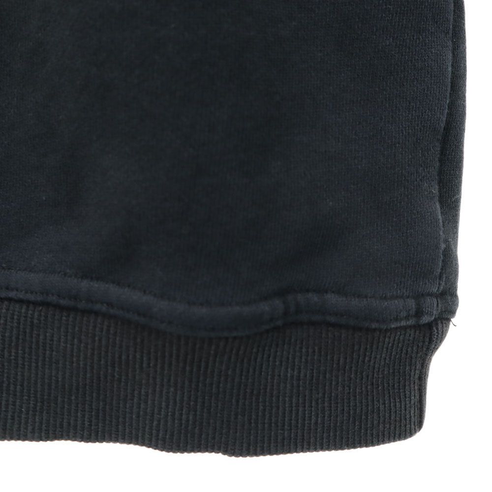 FILA フィラ 90s カナダ製 オールド 長袖 スウェットパーカー XL ブラック メンズ