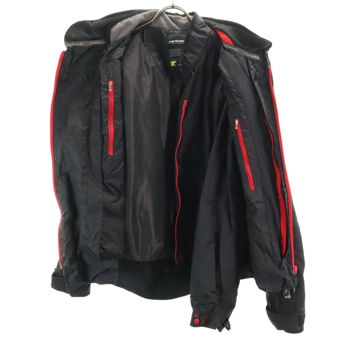 RS TAICHI アールエスタイチ バイク ライディング ジャケット L ブラック 中綿ライナー付き RSJ681 モーターサイクル メンズ