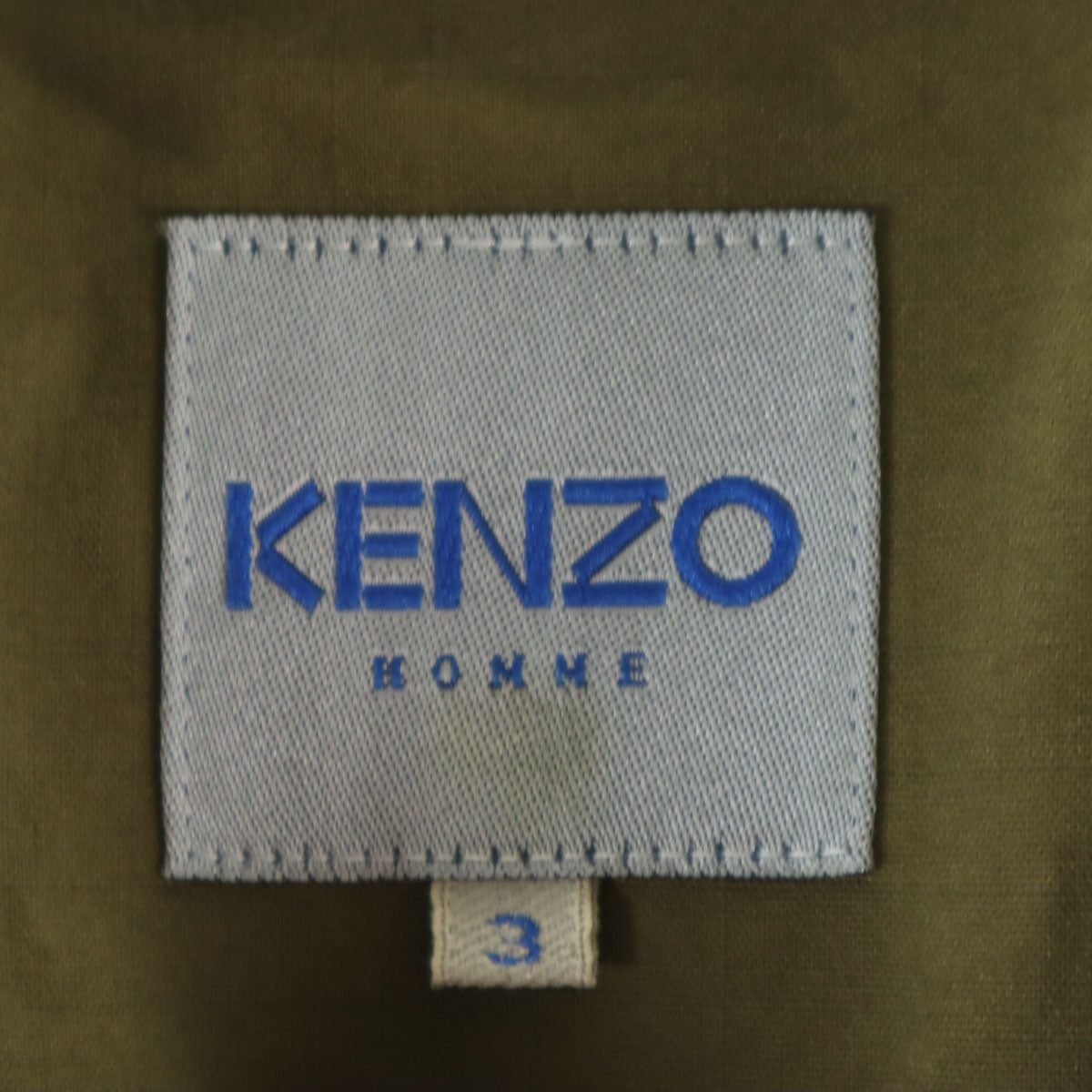 KENZO HOMME ケンゾーオム 90s 日本製 オールド フーデッド コート 3 チャコールブラック メンズ