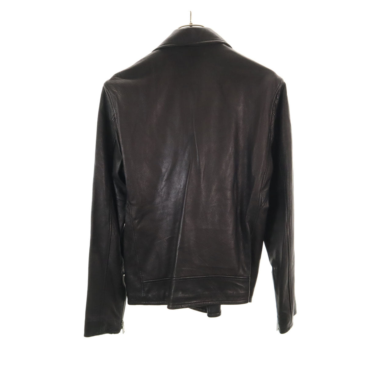 JOURNAL STANDARD ジャーナルスタンダード 羊革 レザー ダブルライダースジャケット L ブラック メンズ
