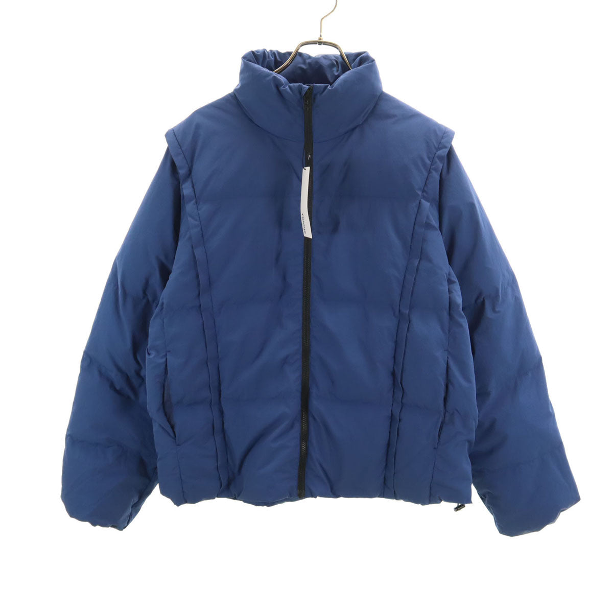 Oriens JOURNAL STANDARD オリエンス ジャーナルスタンダード 未使用 2WAY 中綿ジャケット L ブルー系 タグ付き メンズ
