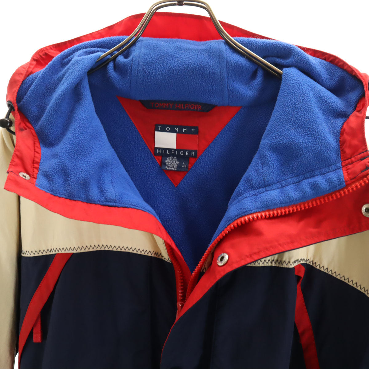 TOMMY HILFIGER トミーヒルフィガー 90s オールド フラッグタグ セーリング ジャケット L ネイビー メンズ