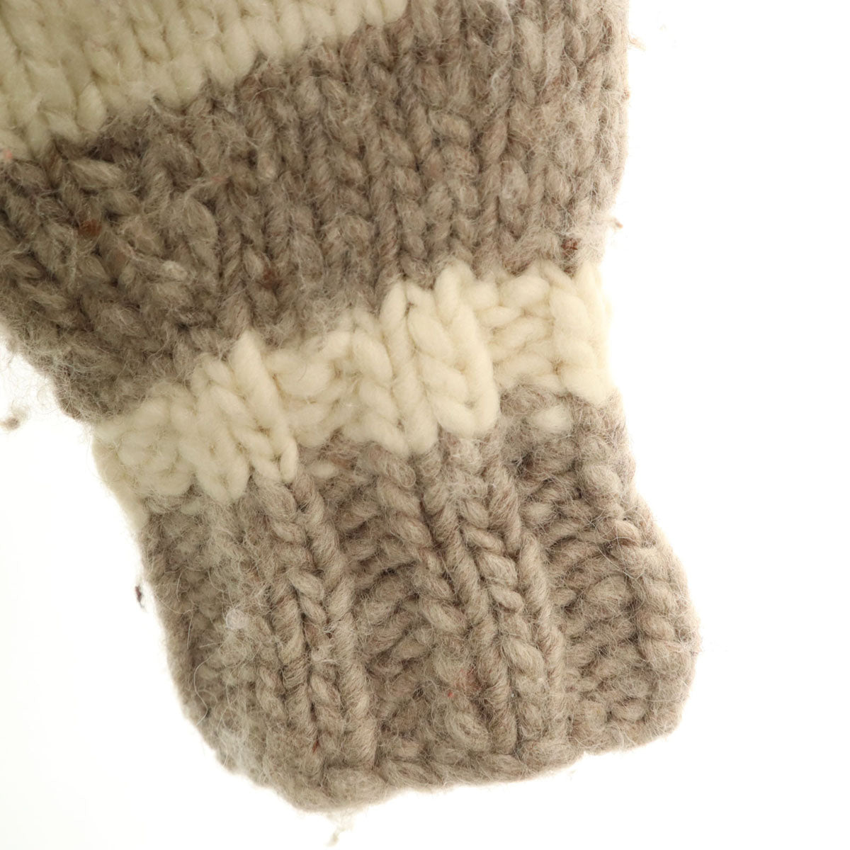 flyey hooks フライヤーフック カナダ製 ウール トナカイ カウチンジャケット ベージュ メンズ