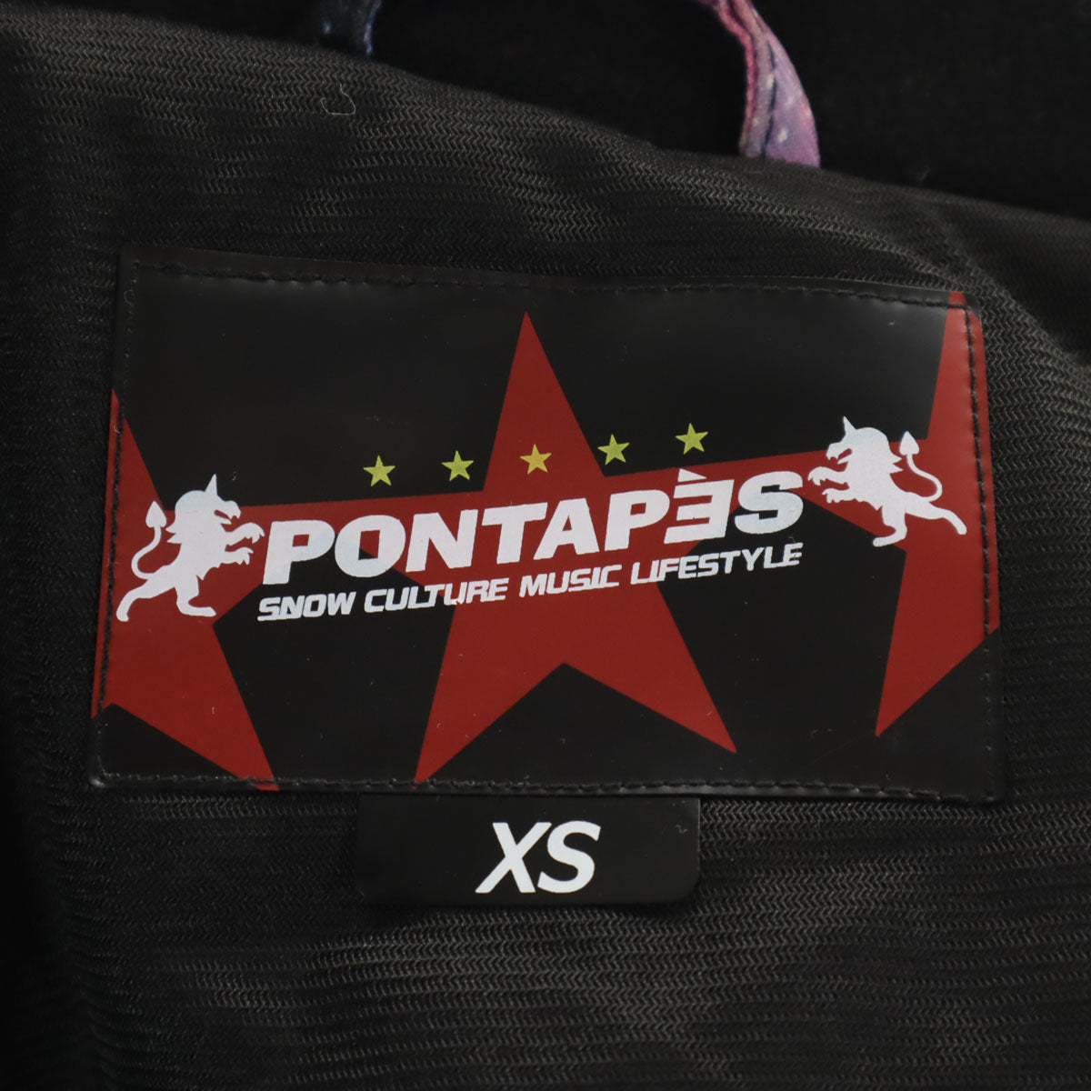PONTAPES ポンタペス ギャラクシープリント 中綿ジャケット XS ブルー系 メンズ