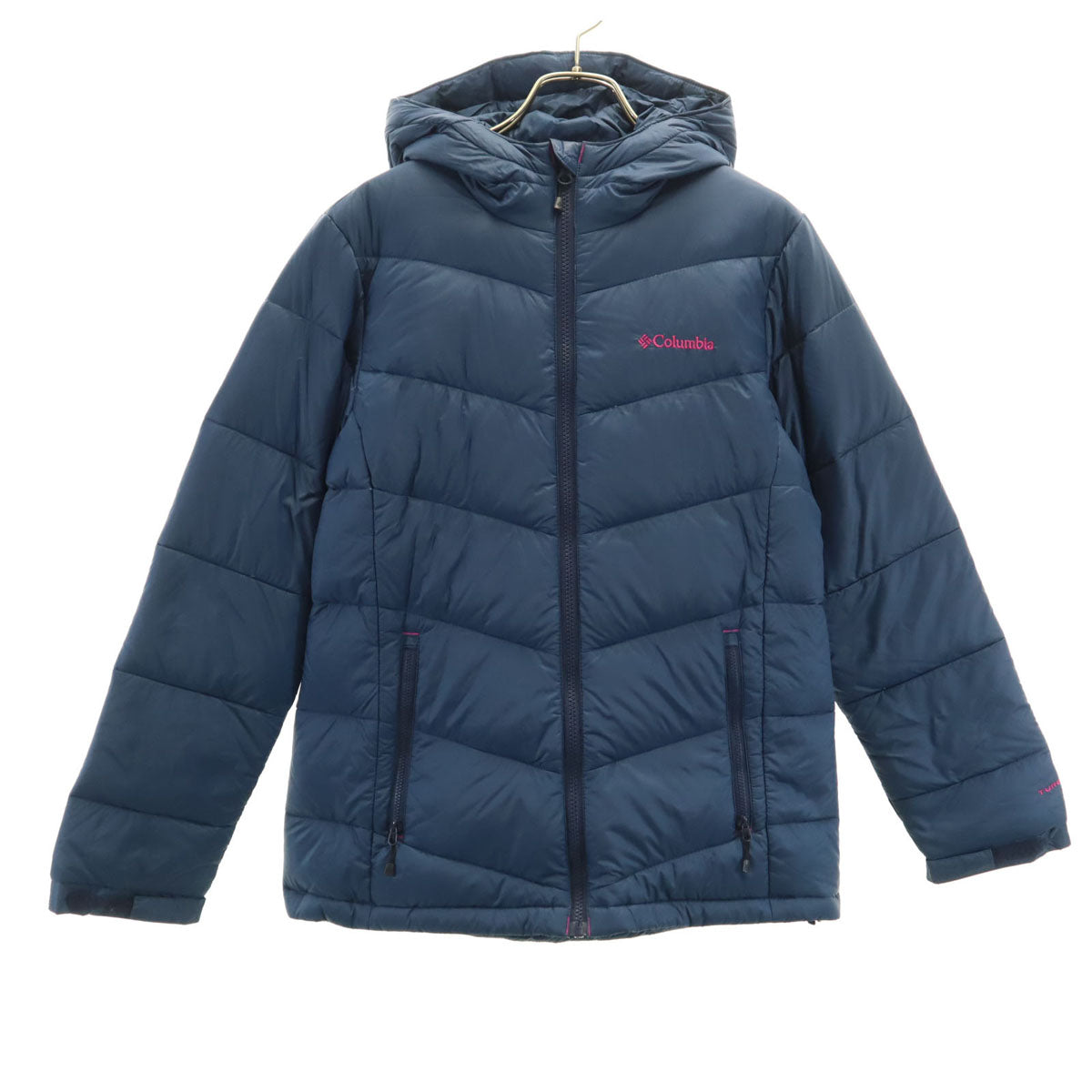 Columbia コロンビア ダウンジャケット M ネイビー アウトドア オムニヒート レディース