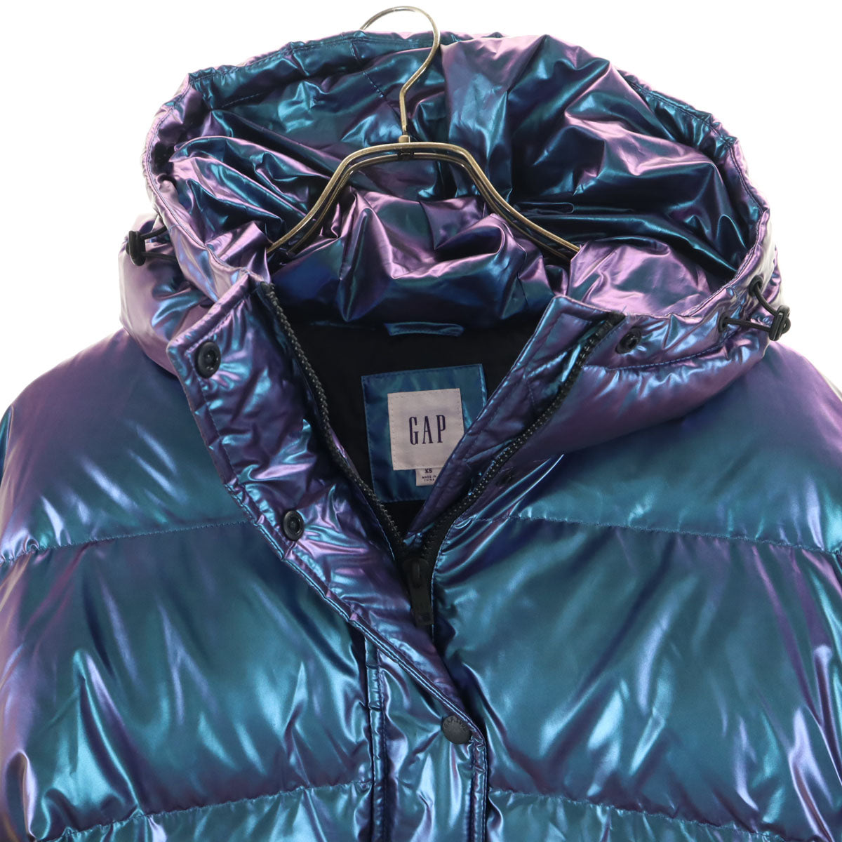 GAP ギャップ ダウンジャケット XS ブルー系 メンズ