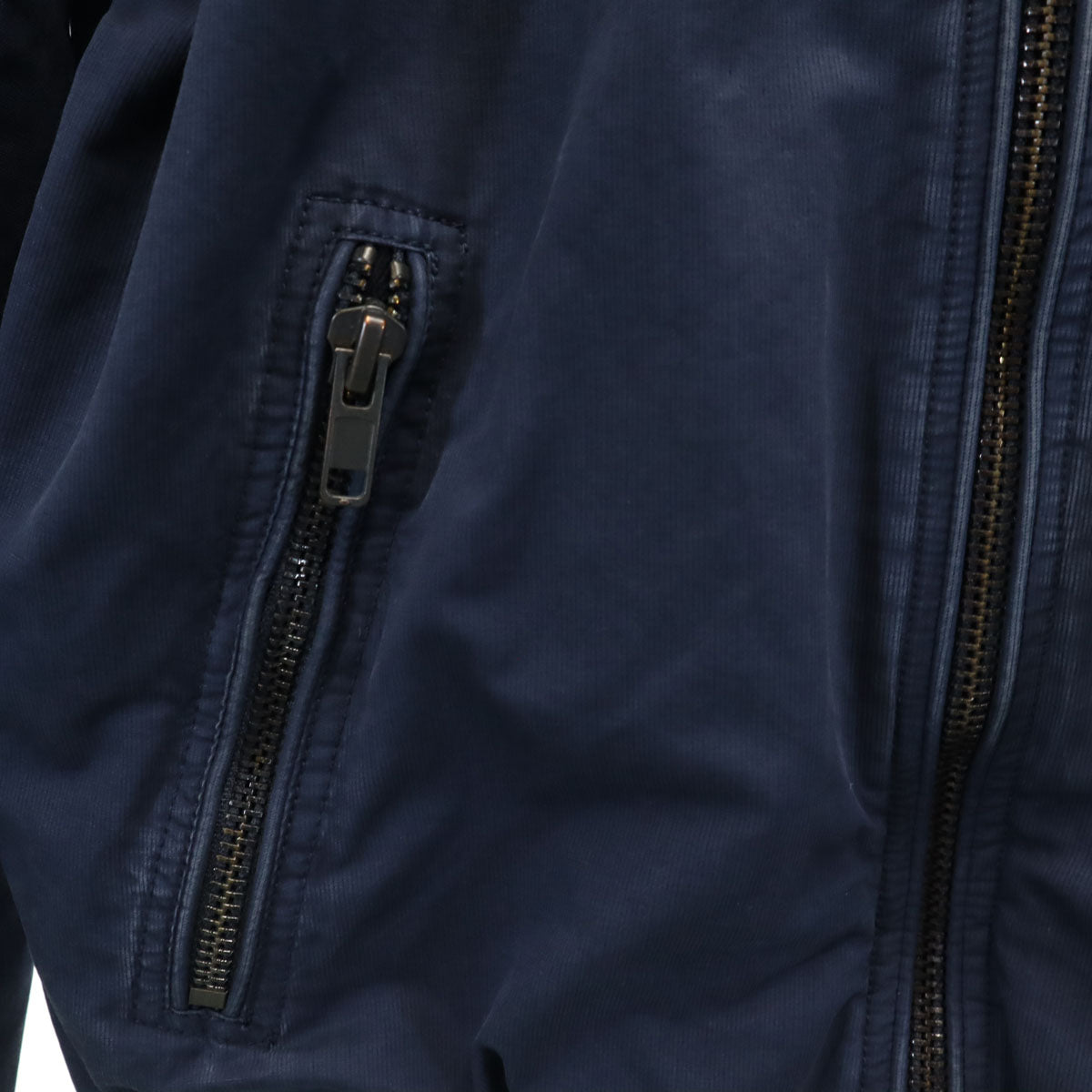 DIESEL ディーゼル ボンバー 中綿ジャケット S ネイビー メンズ