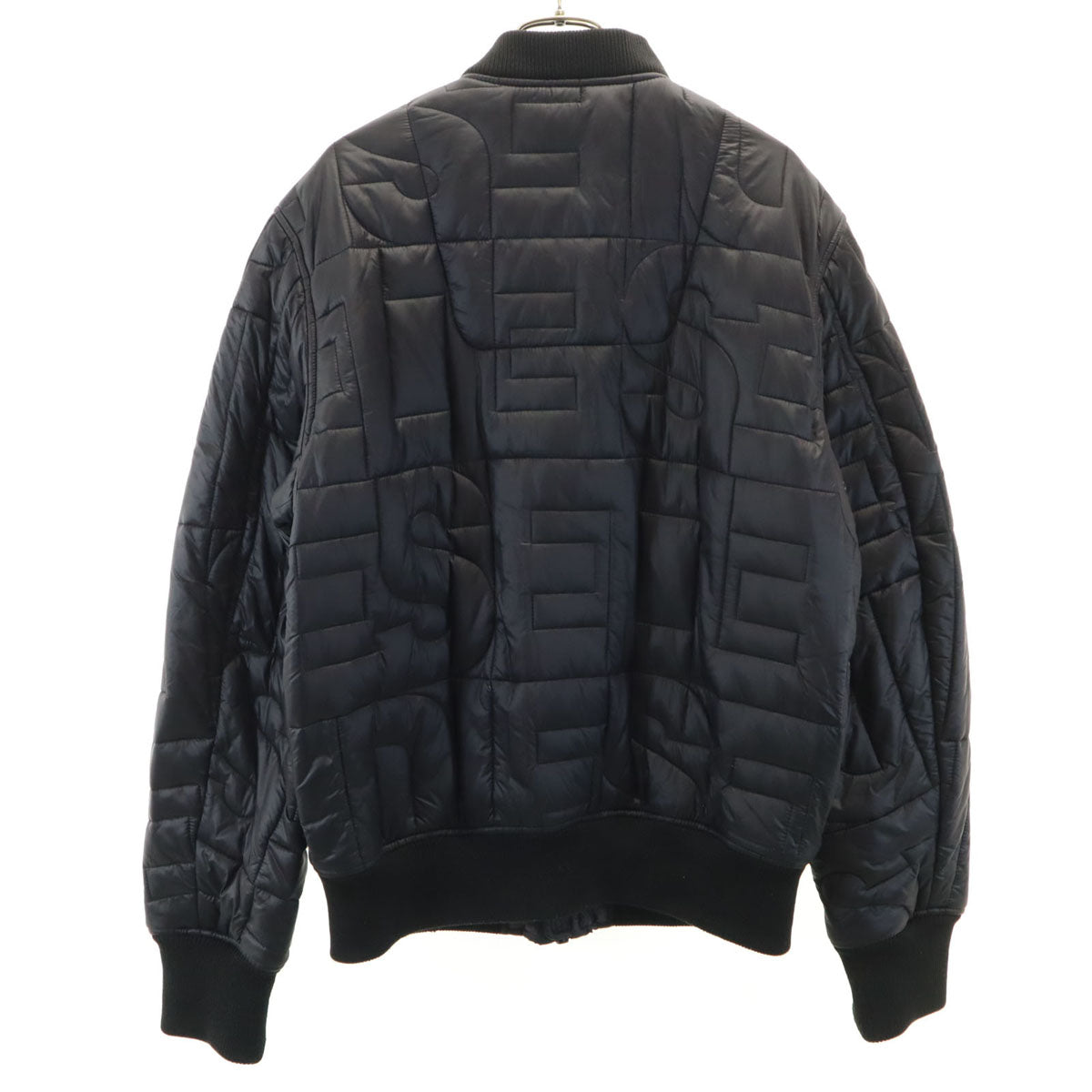 DIESEL ディーゼル キルティングジャケット M ブラック 中綿 ボンバー メンズ