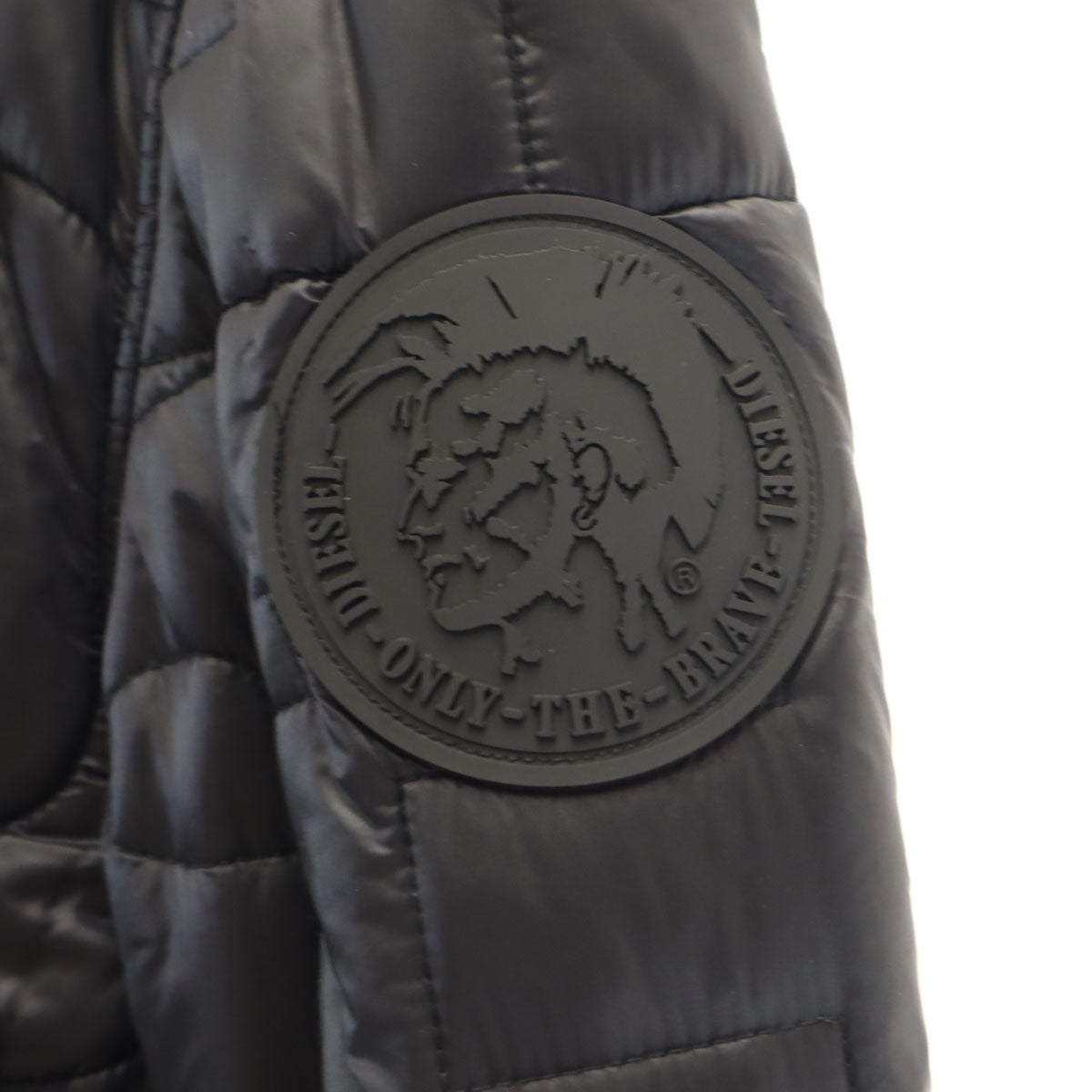 DIESEL ディーゼル キルティングジャケット M ブラック 中綿 ボンバー メンズ