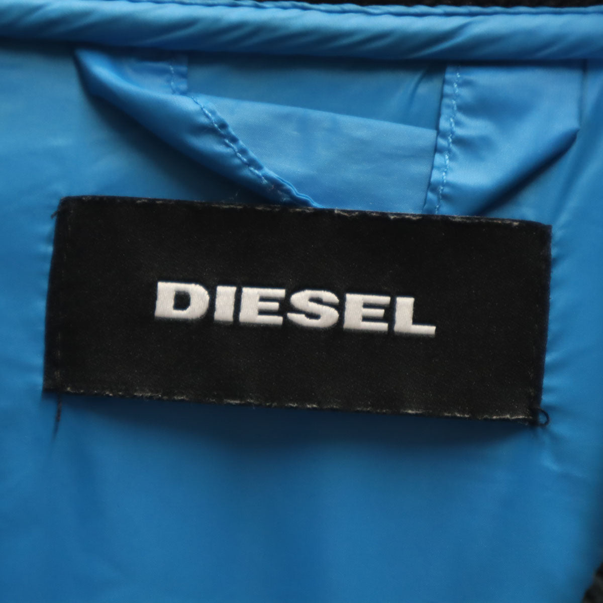 DIESEL ディーゼル キルティングジャケット M ブラック 中綿 ボンバー メンズ