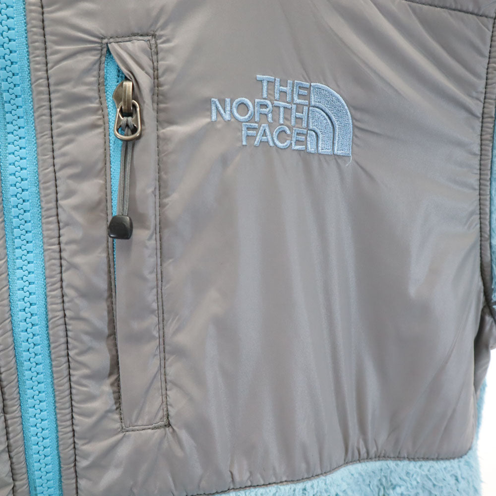 THE NORTH FACE ノースフェイス フリースジャケット M 水色 アウトドア NAW61200 レディース