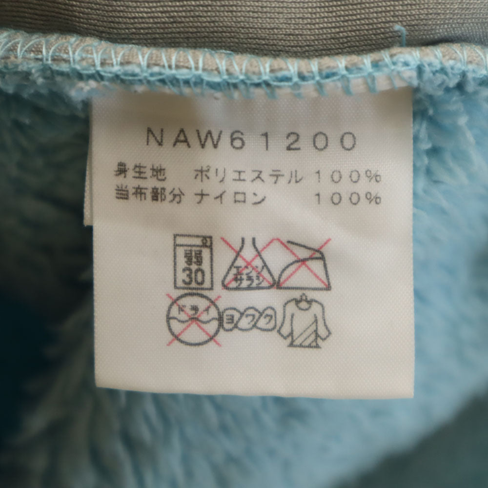 THE NORTH FACE ノースフェイス フリースジャケット M 水色 アウトドア NAW61200 レディース
