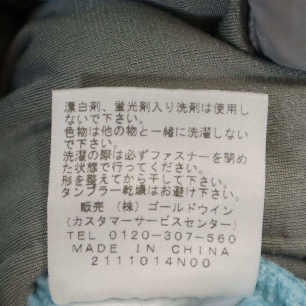 THE NORTH FACE ノースフェイス フリースジャケット M 水色 アウトドア NAW61200 レディース