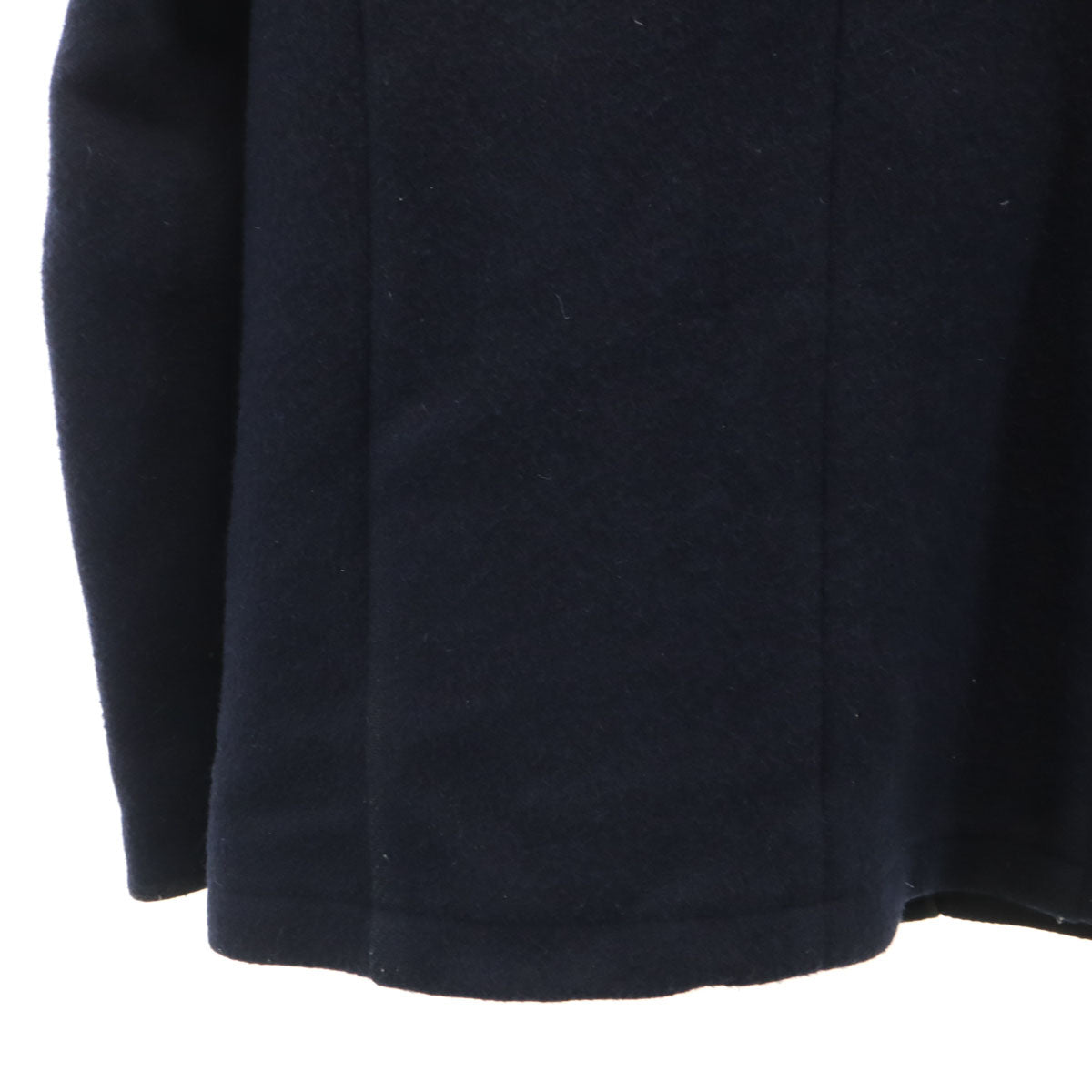 Danton ダントン 日本製 ウールモッサ ジャケット 38 ネイビー レディース