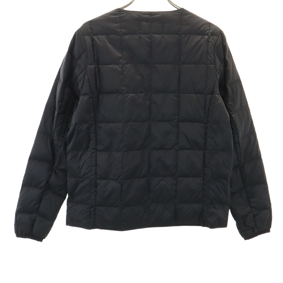 TAION タイオン インナー ダウンジャケット L ブラック 収納袋付き レディース