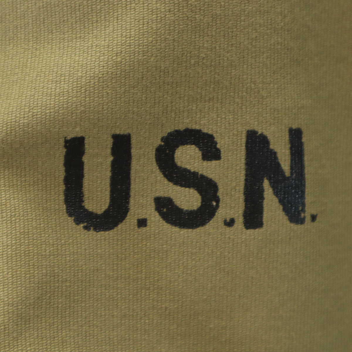 HOUSTON ヒューストン 日本製 N-1デッキ ジャケット 40 カーキ 裏ボア メンズ