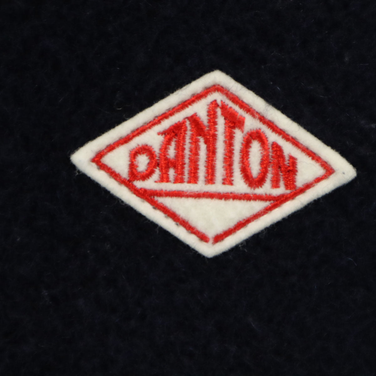 Danton ダントン 日本製 ウールモッサ ジャケット 40 ネイビー くるみボタン メンズ