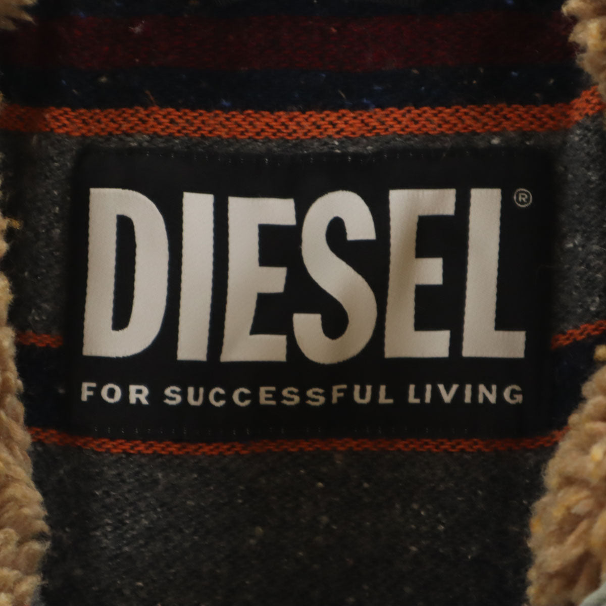 DIESEL ディーゼル ミリタリージャケット L カーキ レディース