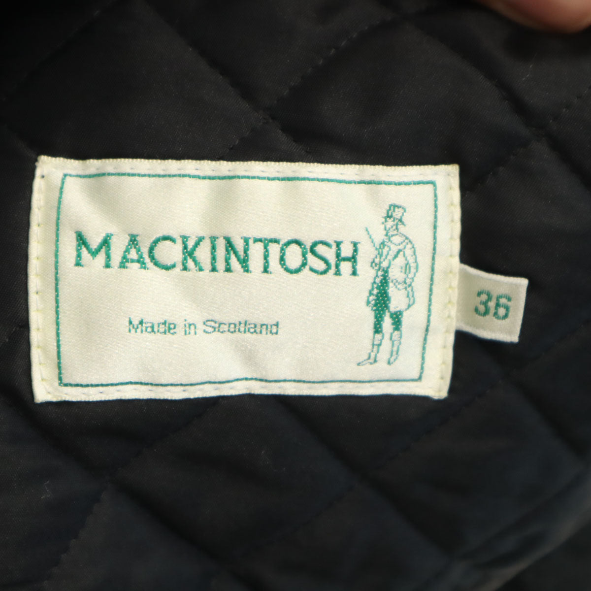 Mackintosh マッキントッシュ スコットランド ウールジャケット 36 グレー メンズ