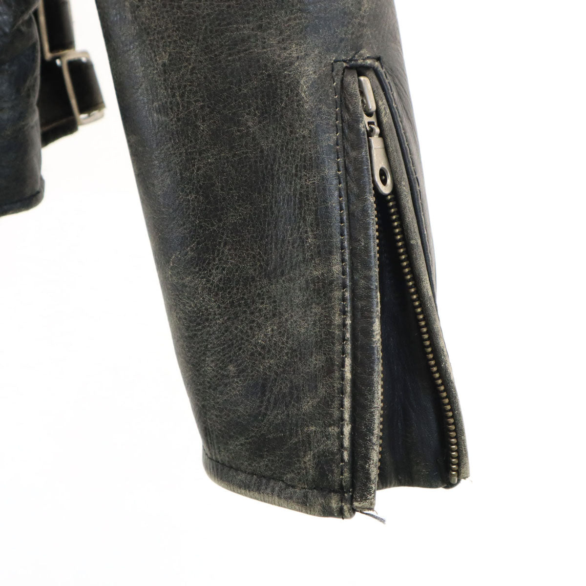 HUMAN BEING ヒューマンビーイング 90s オールド ライダースジャケット 40 ブラック系 メンズ