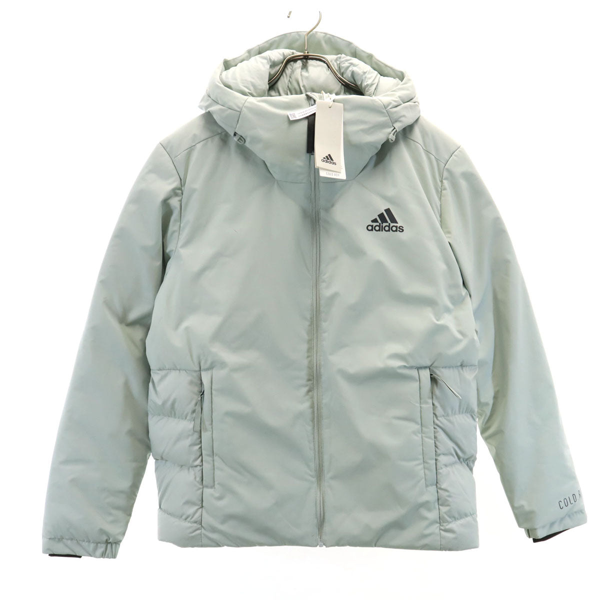 未使用 adidas アディダス 中綿ジャケット M グリーン系 メンズ