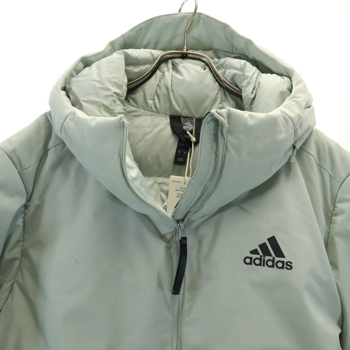 未使用 adidas アディダス 中綿ジャケット M グリーン系 メンズ
