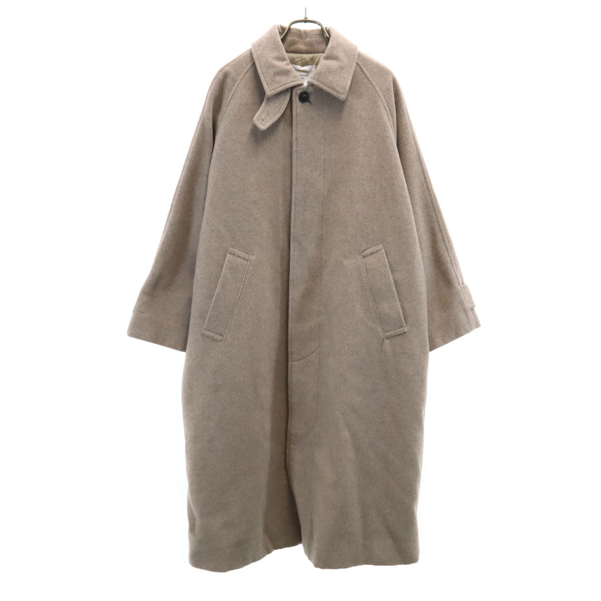 URBAN RESEARCH DOORS アーバンリサーチドアーズ ウール100% ステンカラー コート S グレージュ レディース