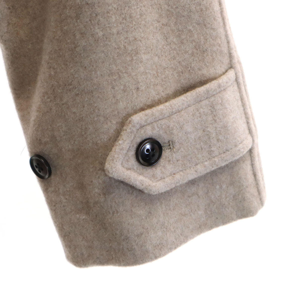 URBAN RESEARCH DOORS アーバンリサーチドアーズ ウール100% ステンカラー コート S グレージュ レディース