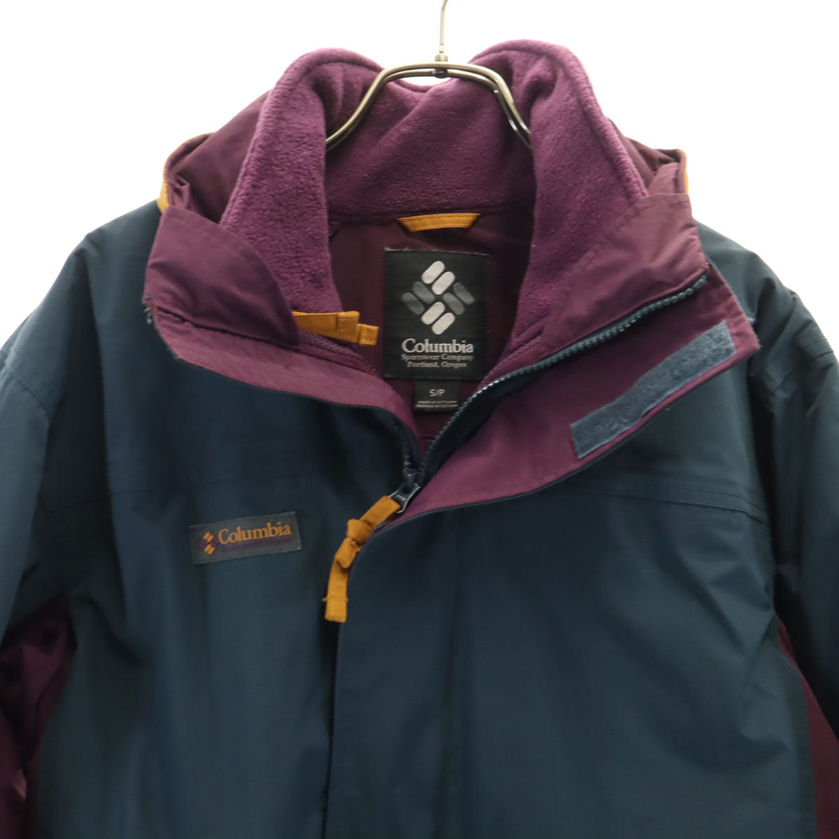 Columbia コロンビア バガブー インターチェンジ ジャケット S ネイビー ライナー付き アウトドア メンズ