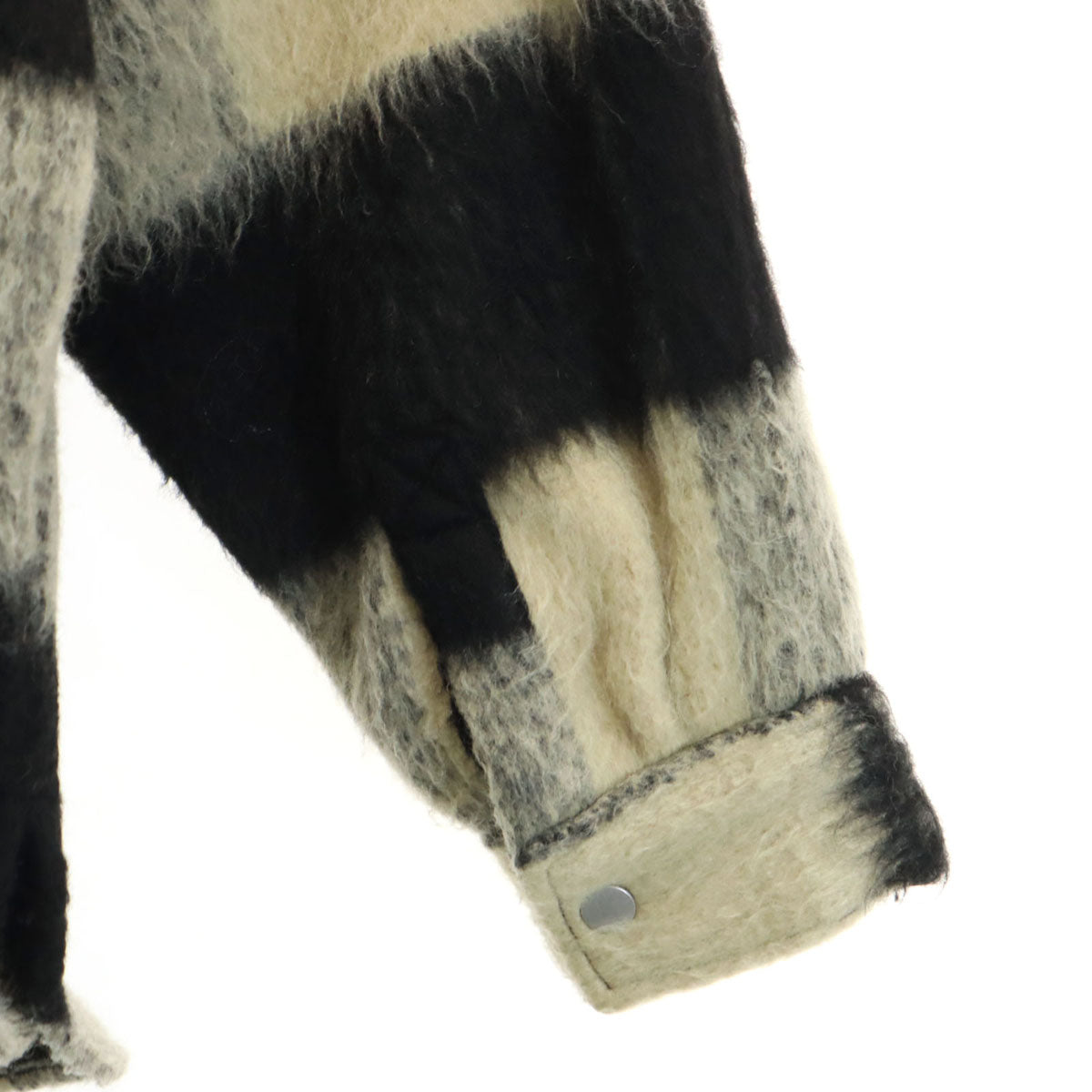 Danke Schon ダンケシェーン チェック柄 オーバーサイズ シャツジャケット F ベージュ レディース