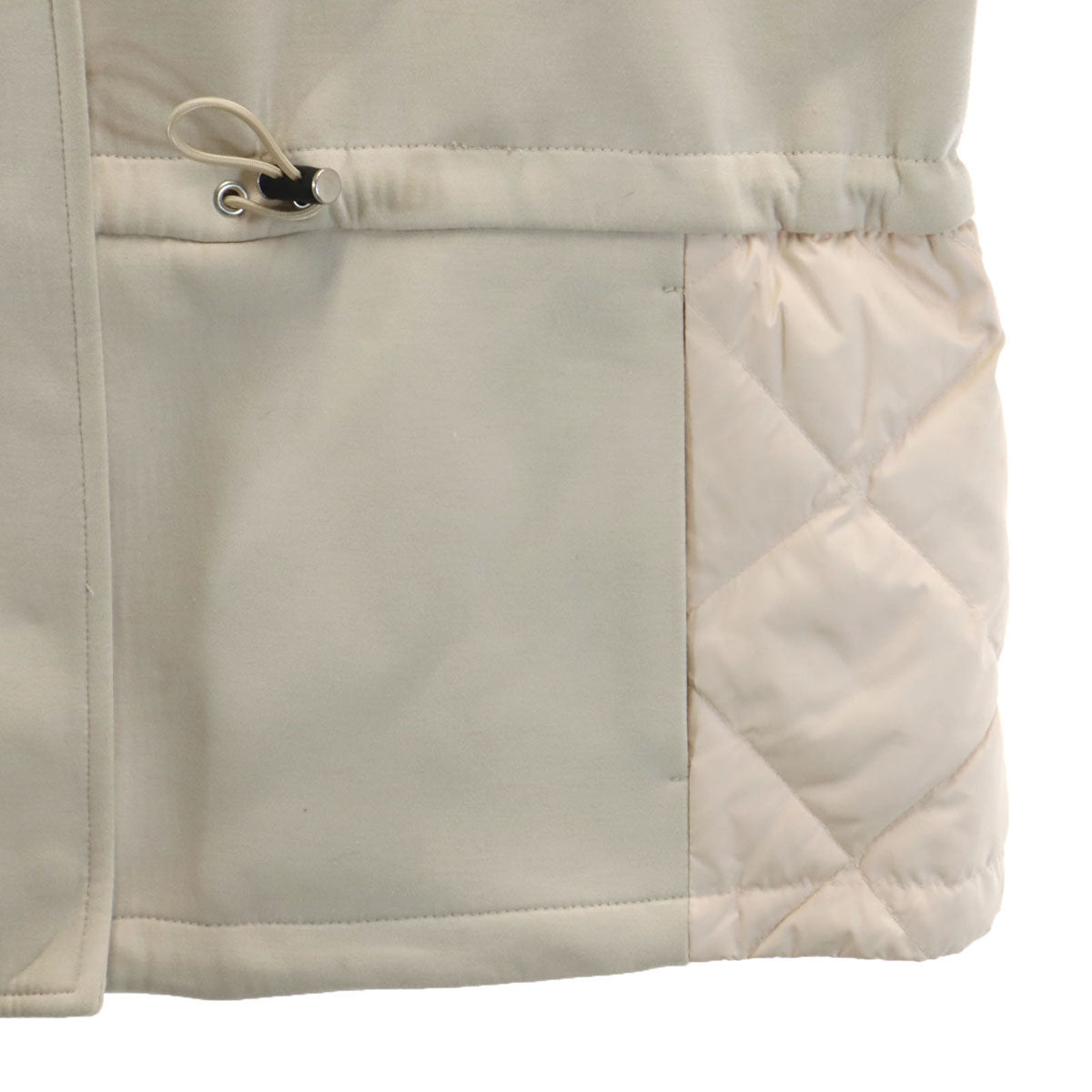 Diagram ダイアグラム フーディ ダウンジャケット 36 ベージュ レディース