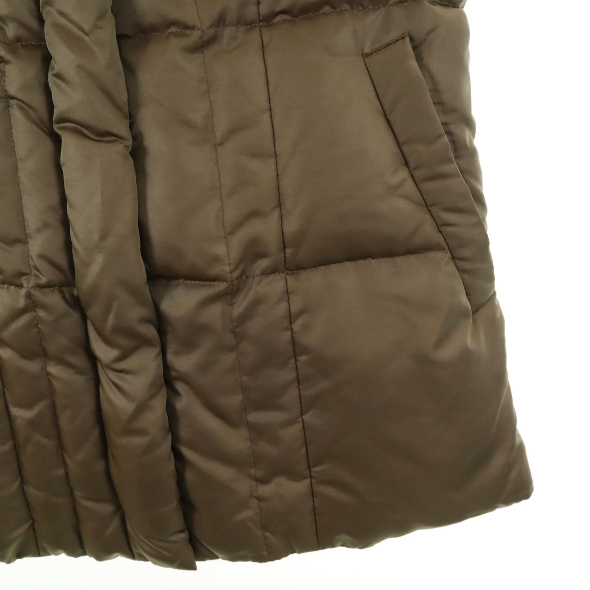 UNTITLED アンタイトル ダウンコート 1 オリーブ レディース