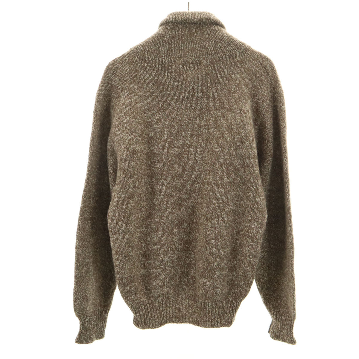 L.L.Bean エルエルビーン 80s ヴィンテージ 長袖 ショールカラー セーター ブラウン ニット アウトドア メンズ