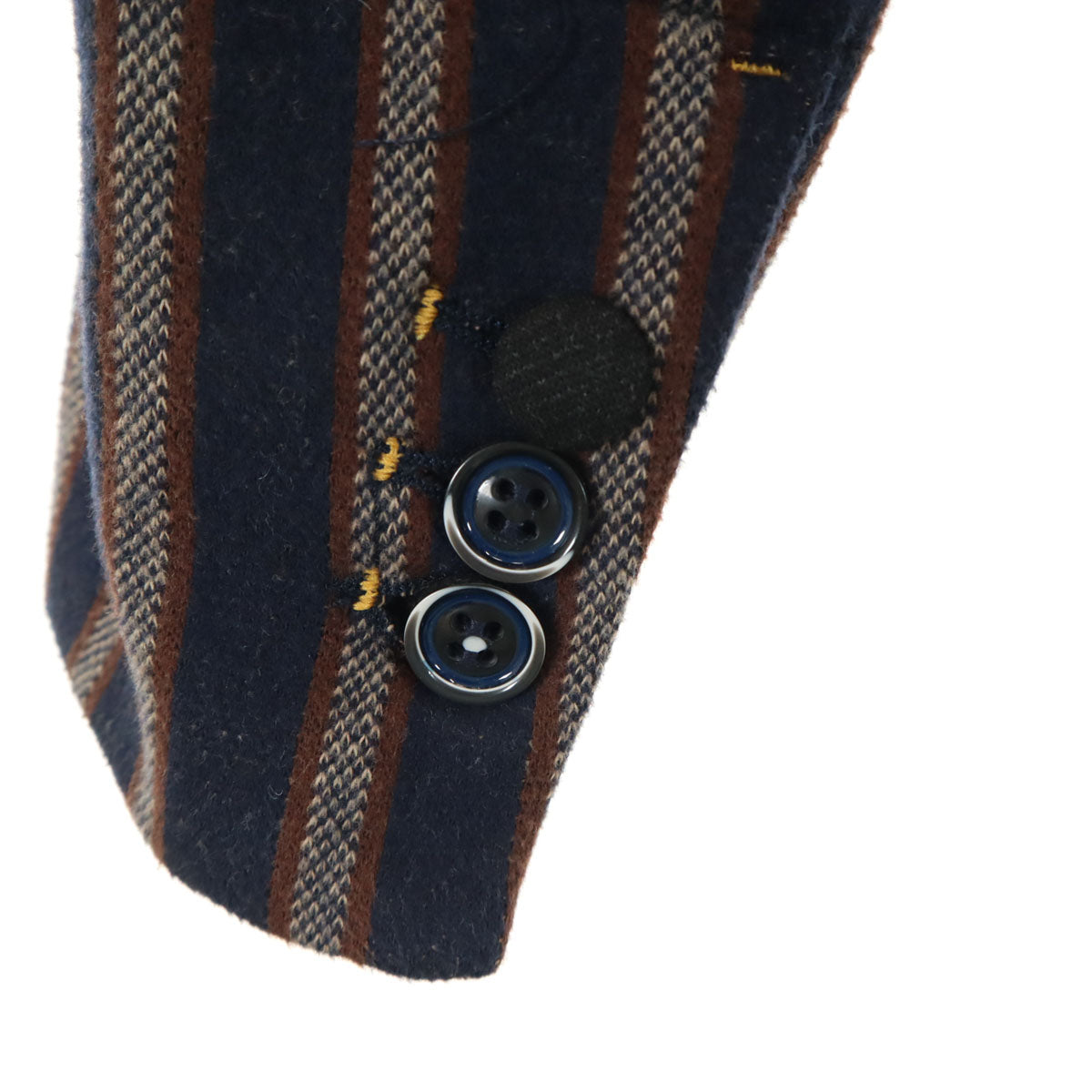 SSEINSE センス ストライプ柄 テーラードジャケット 44 ネイビー ブレザー メンズ