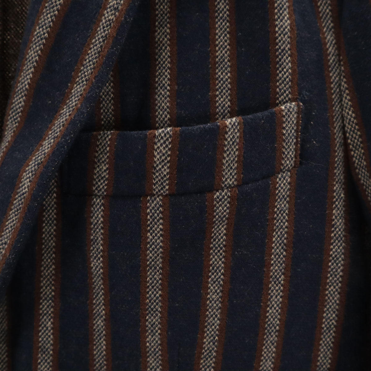 SSEINSE センス ストライプ柄 テーラードジャケット 44 ネイビー ブレザー メンズ