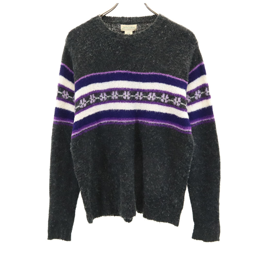 セントジョーンズベイ 90s オールド 長袖 セーター L チャコールグレー ニット レディース