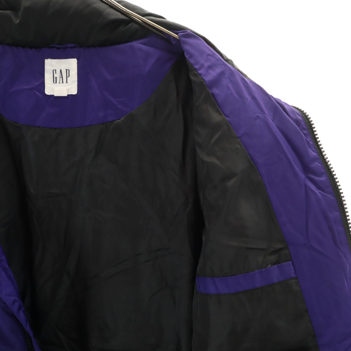 GAP ギャップ ダウンジャケット S パープル メンズ