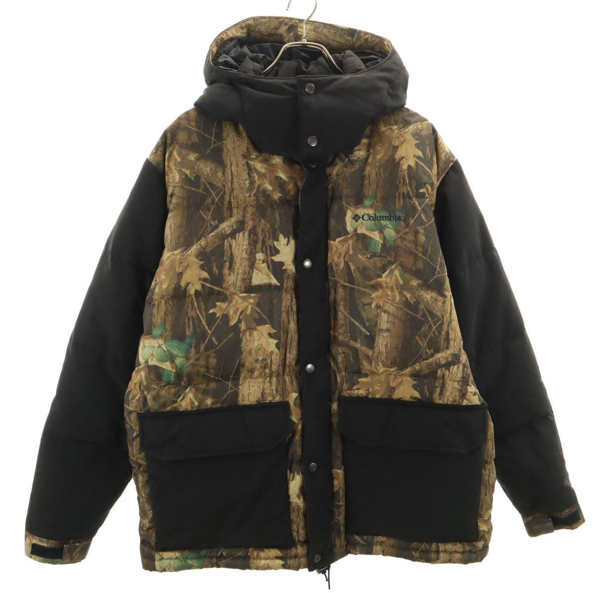 Columbia コロンビア ダウンジャケット XL ブラック系 アウトドア メンズ