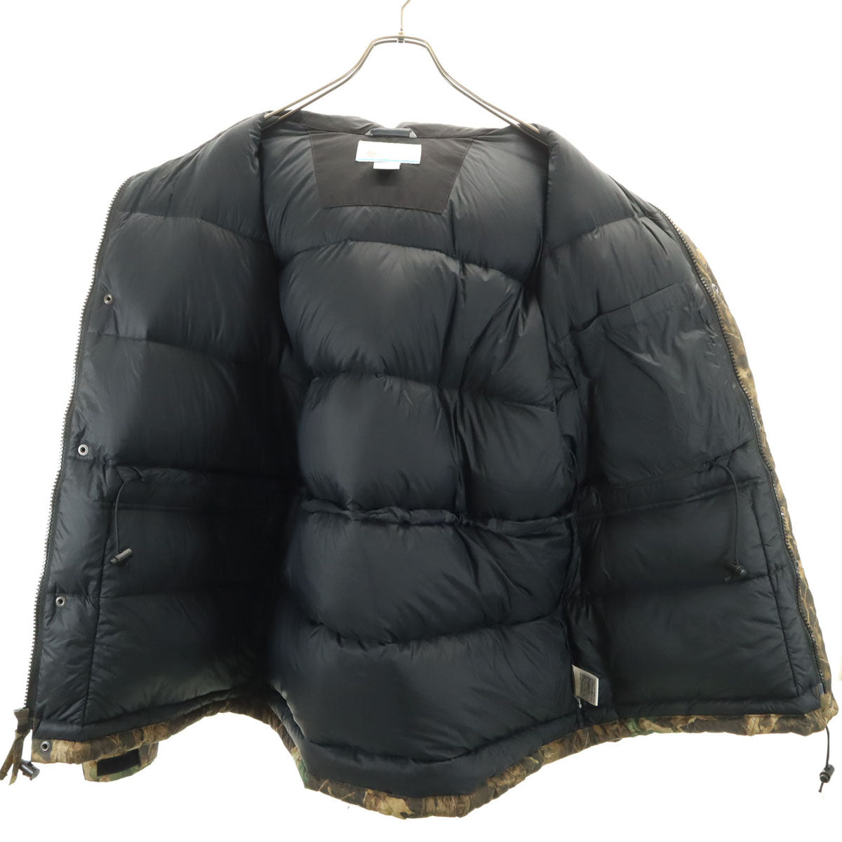 Columbia コロンビア ダウンジャケット XL ブラック系 アウトドア メンズ