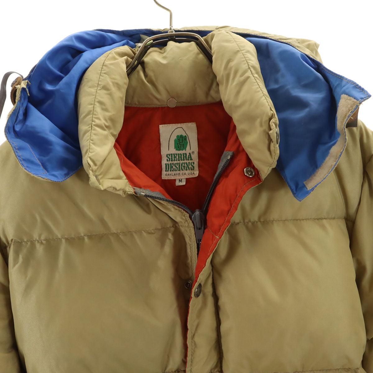 SIERRA DESIGNS シエラデザインズ アメリカ製 ダウンジャケット M ベージュ メンズ