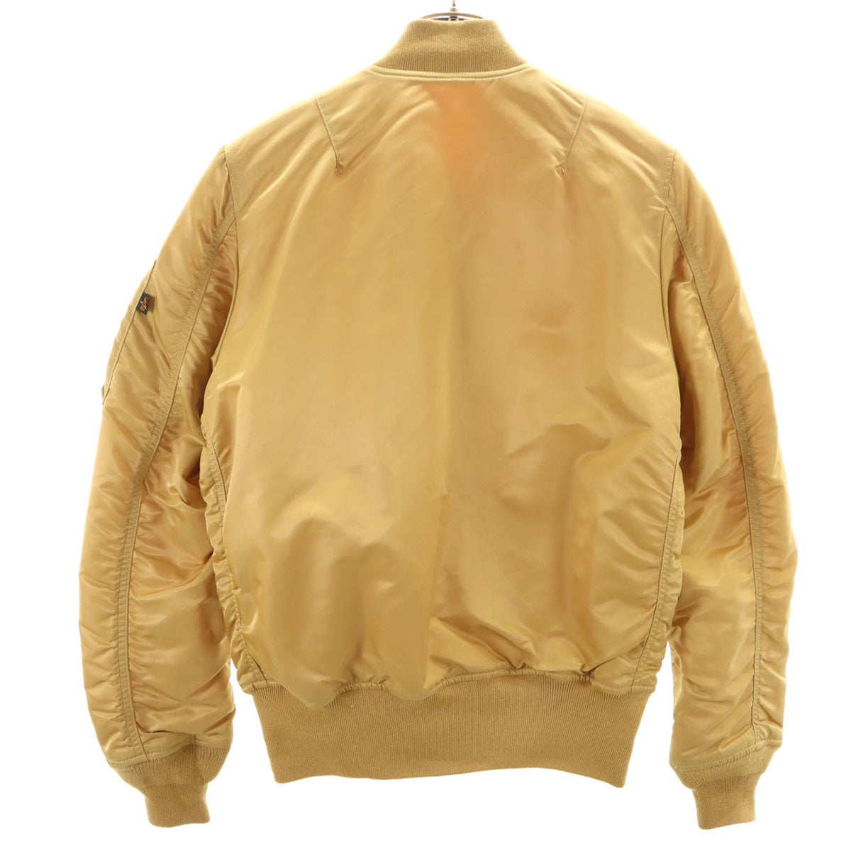 ALPHA INDUSTRIES INC アルファインダストリーズ MA-1 ブルゾン S ベージュ系 メンズ