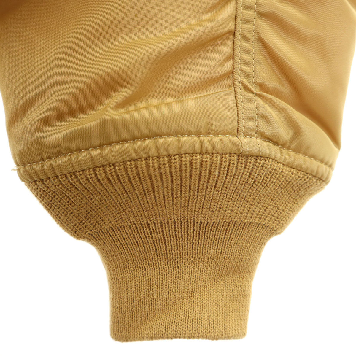 ALPHA INDUSTRIES INC アルファインダストリーズ MA-1 ブルゾン S ベージュ系 メンズ