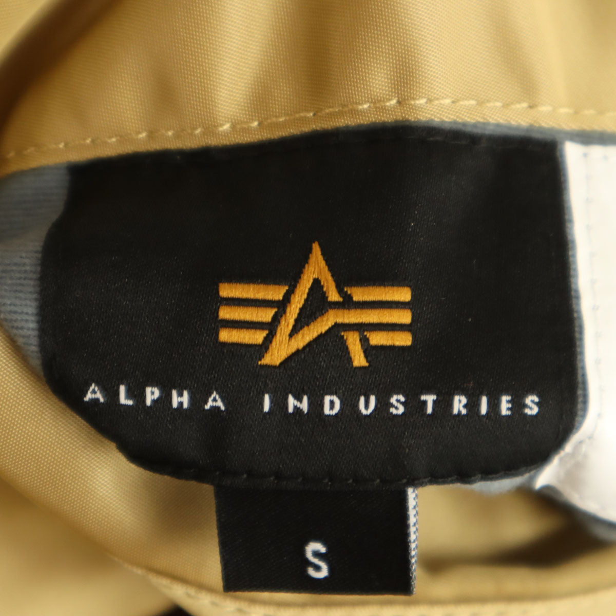 ALPHA INDUSTRIES INC アルファインダストリーズ MA-1 ブルゾン S ベージュ系 メンズ